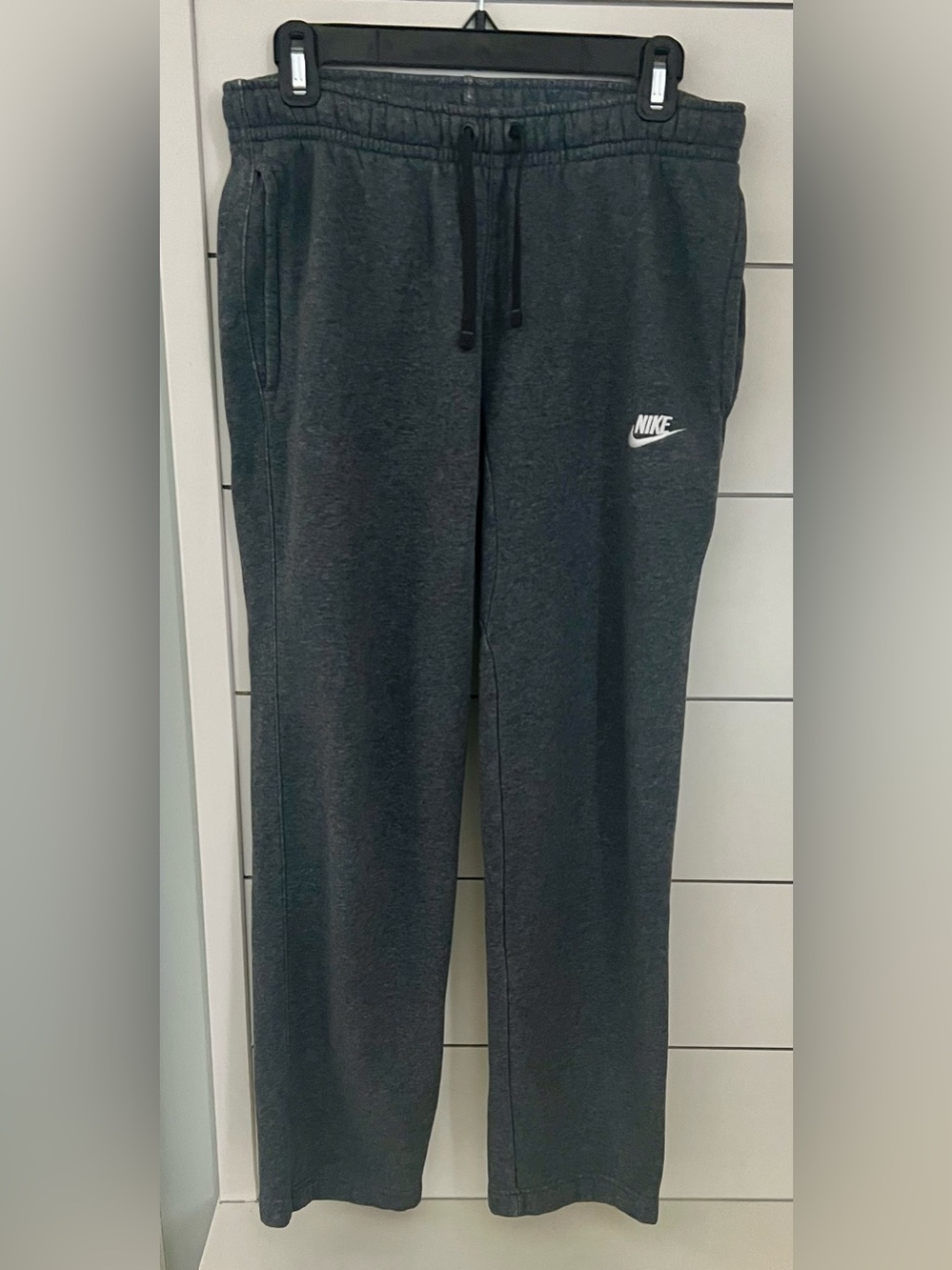 Nike Men’s Joggers-Charcoal Gray-Small